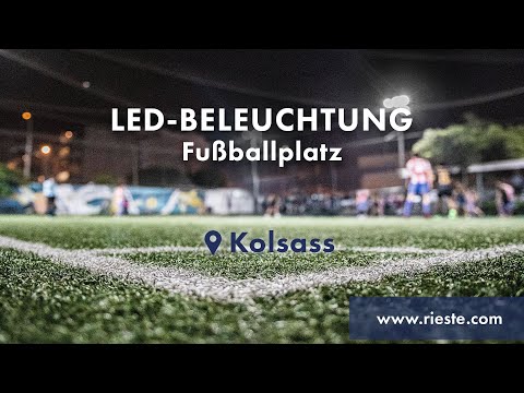RIESTE Referenz: Fußballplatz Kolsass/Weer