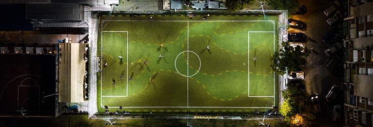 Lichtmessung Fußballplatz: Blendung & Schatten trüben das Spielerlebnis
