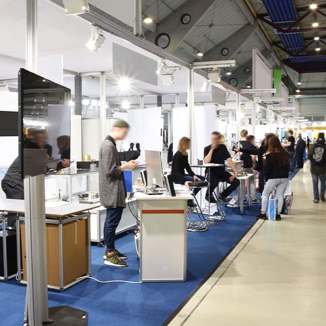 Rieste Licht Lichtplanung 1 Messe Lichtplanung Ausstellungs- und Messehallen - für Ästhetik und Effizienz