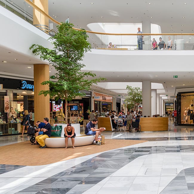 Lichtplanung für Einkaufszentren & Einzelhandelskomplexe