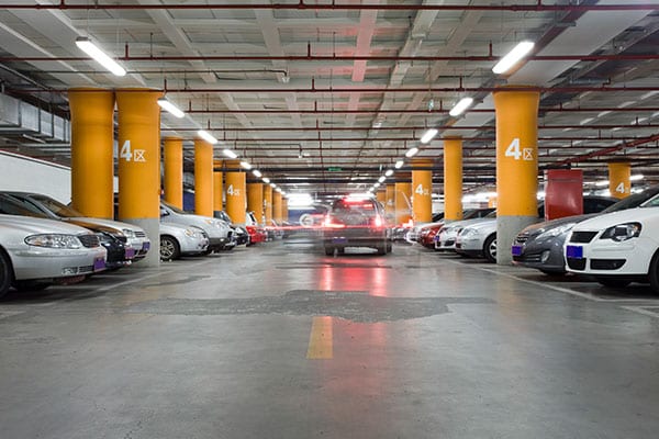 Lichtplanung für den Parkplatz