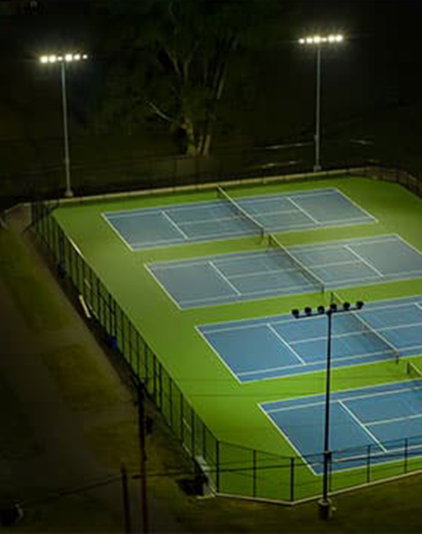 Lichsysteme Sport - LED Flutlicht für Ihren Tennisplatz